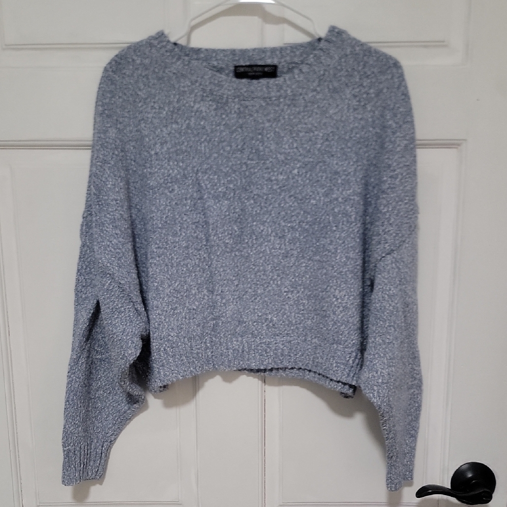 Central Park West New York Heathered Limited Edition Crew Neck Sweater Soft